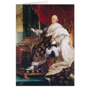 Cartão Louis XVIII