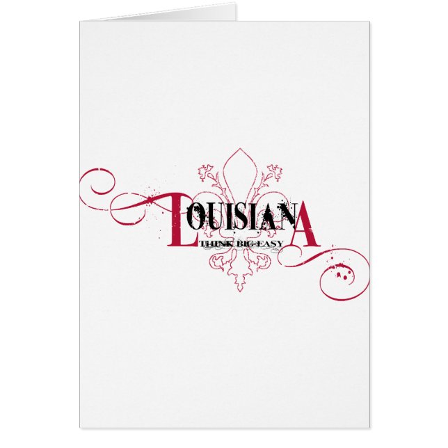 Cartão Louisiana (Frente)