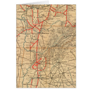 Cartão Louisville e Nashville Railroad