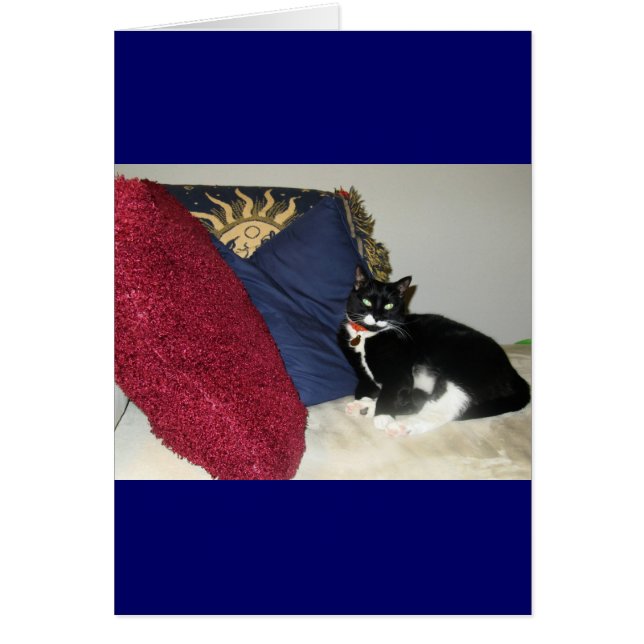 Cartão Lounging Lucy (Frente)