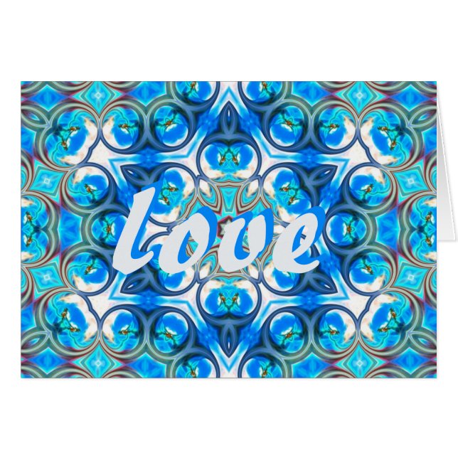 Cartão Love Blu∞ Card (Frente Horizontal)