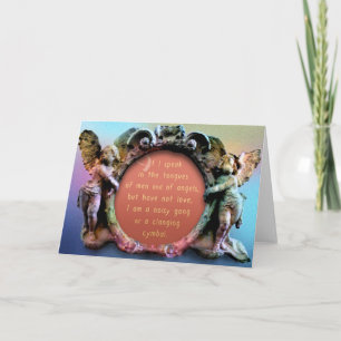 Cartão Love Chapter greeting card