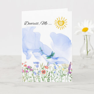 Cartão Love letter to me or someone who needs reassurance