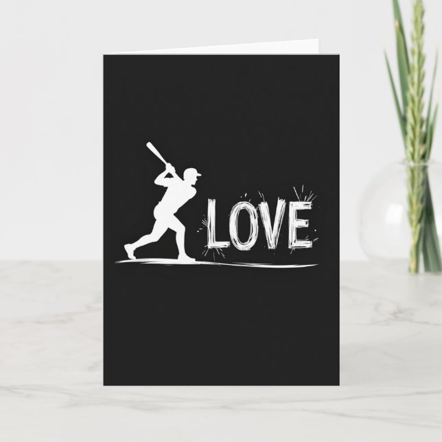 Cartão Love Of The Game Graphic Card (Frente)