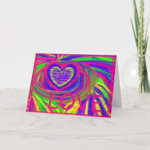 Cartão Love Rainbow