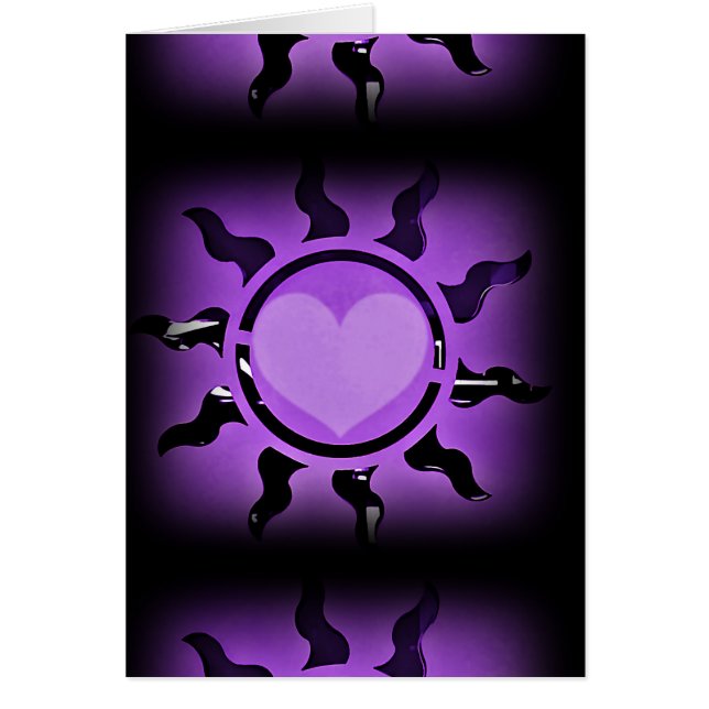 Cartão Love Shines 4 U_ (Frente)