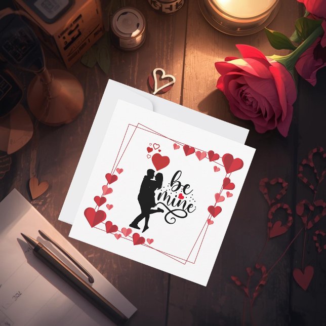 Cartão Love Vibes Personalized Flat Card (Criador carregado)