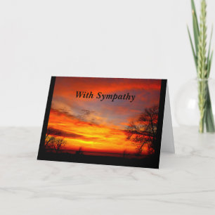 Cartão Loved One Welcomed Into Heaven Sympathy Card