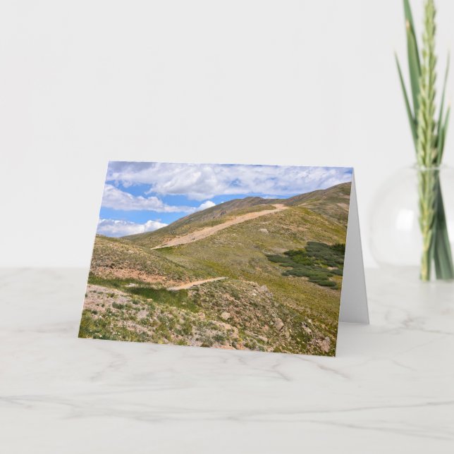 Cartão Loveland Pass Trail, Colorado (Frente)