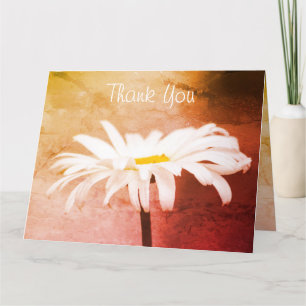 Cartão Lovely Daisy Thank You Paper Greeting Card