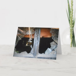 Cartão "Lowertown Depot Broted Window #1" Fique Bem