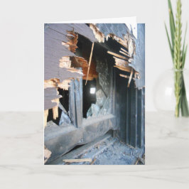 Cartão "Lowertown Depot Broted Window #2" Fique Bem