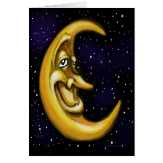 Cartão Lua (Frente)