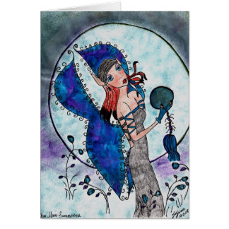 Cartão Lua azul Summoner v1