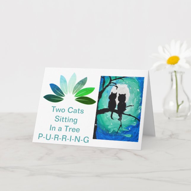 Cartão Lua cheia (Planta pequena)