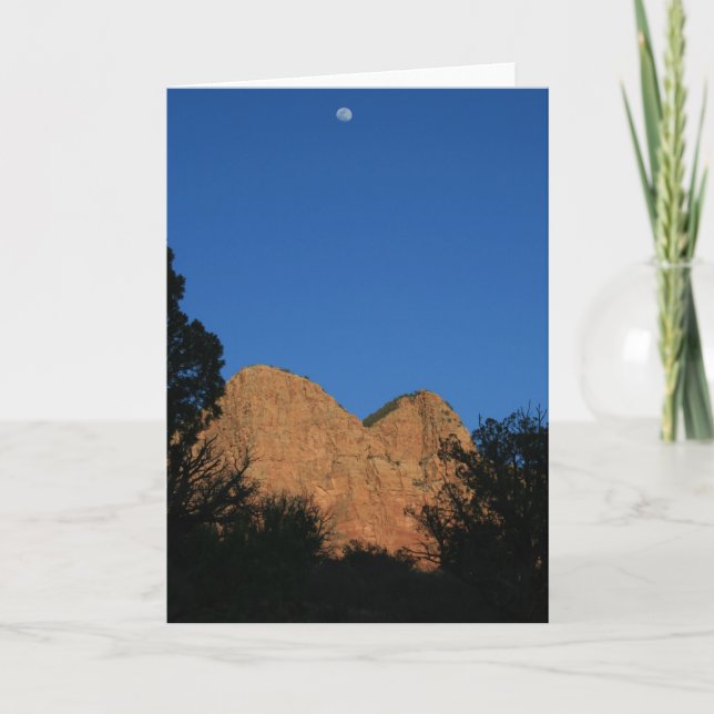 Cartão Lua da arizona (Frente)