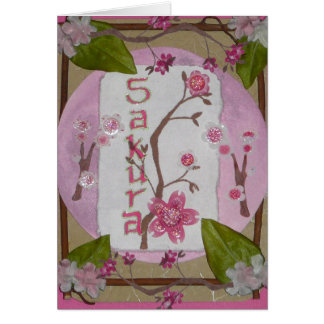 Cartão Lua da fada de Sakura