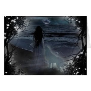 Cartão Lua da tempestade