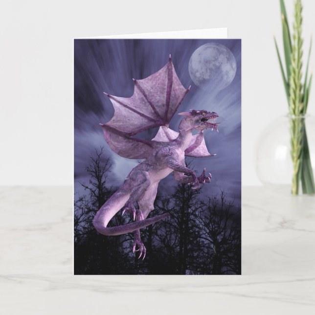 Cartão Lua do dragão (Frente)