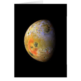 Cartão Lua Júpiter Lo NASA