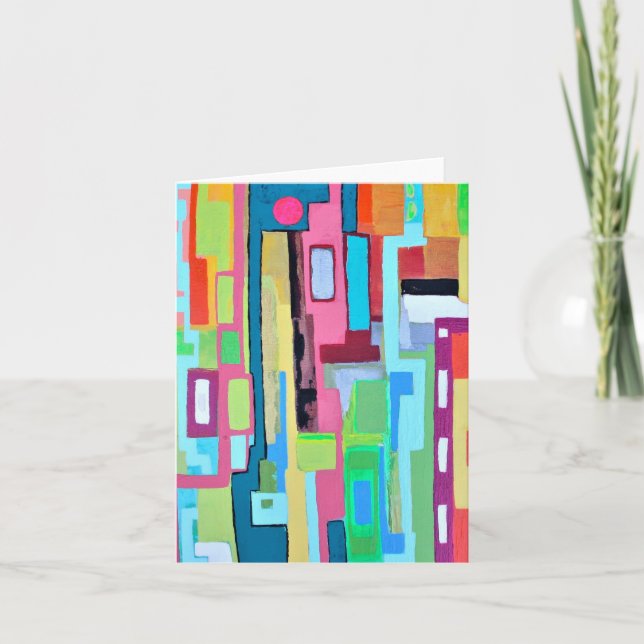 Cartão Lua Sobre o Vazio Notecard Miami (Frente)