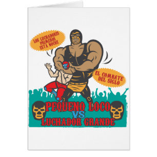 Cartão Luchador Noche