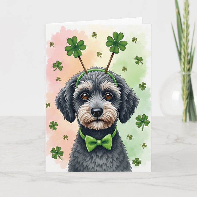 Cartão Lucky Dog Celebration Card (Frente)