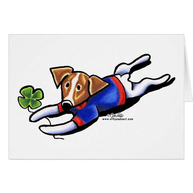 Cartão Lucky Jack (Frente Horizontal)