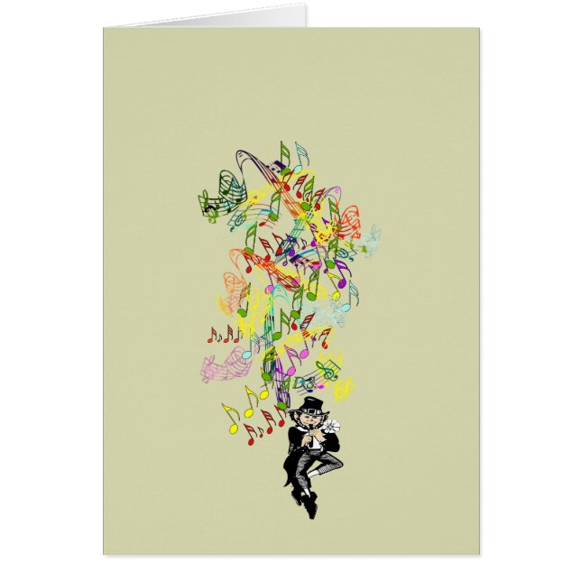 Cartão Lucky Leprechaun (Frente)