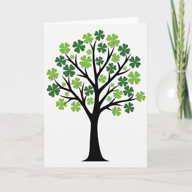 Cartão Lucky Tree Art Card (Frente)
