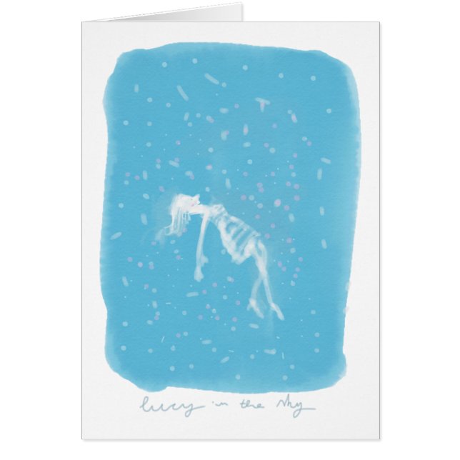 Cartão Lucy in the Sky (Frente)