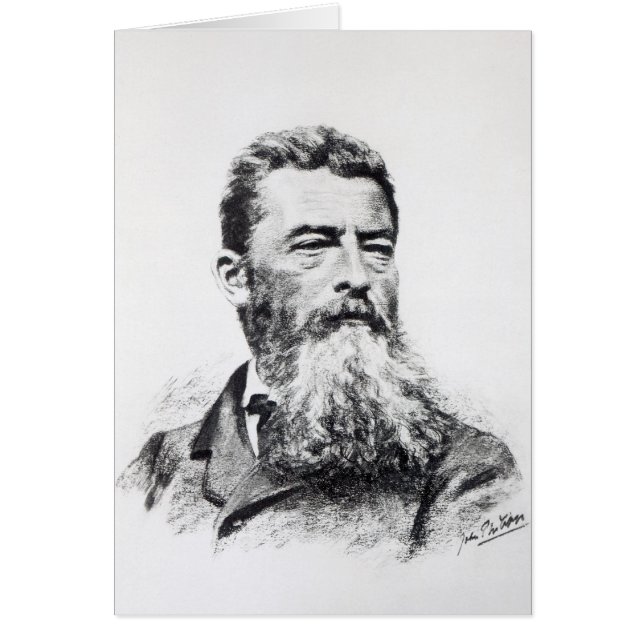 Cartão Ludwig Feuerbach (Frente)