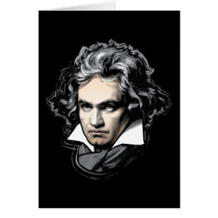 Cartão Ludwig van Beethoven