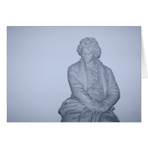 Cartão Ludwig van Beethoven