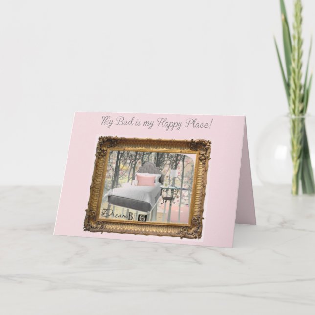 Cartão Lugar feliz (Frente)