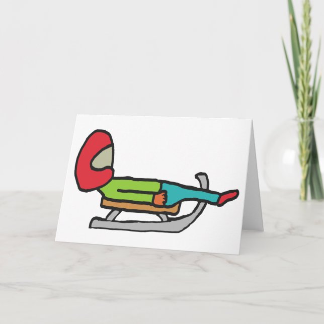 Cartão Luge (Frente)