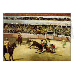 Cartão Luta de Manet Bull, 1865