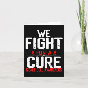 Cartão Luta Pela Sensibilização Das Células Falsiformes P