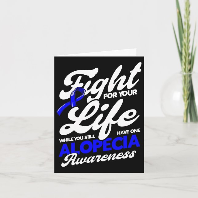 Cartão Luta Pela Sua Vida  (Frente)