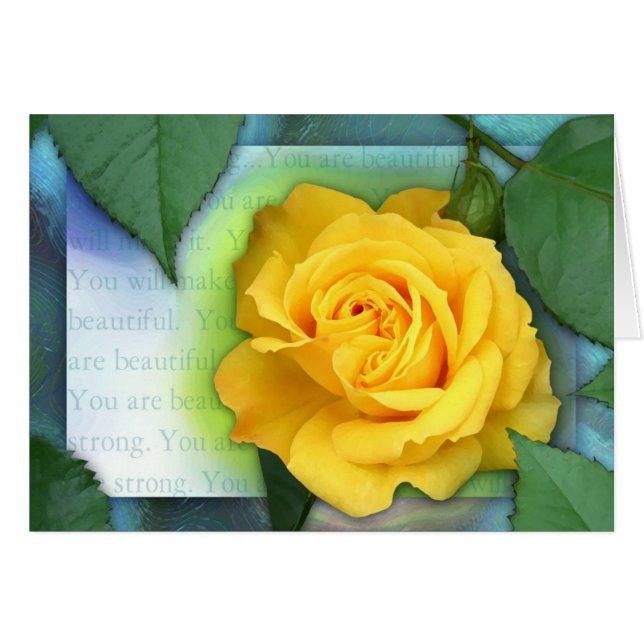 Cartão Lutador forte, bonito! (Frente Horizontal)