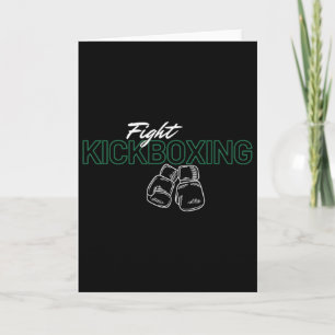 Cartão Lutar Kickboxing 