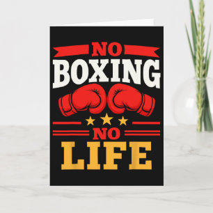 Cartão Luvas de Boxe Sem Boxe Sem Vida Luvas de Boxe _3