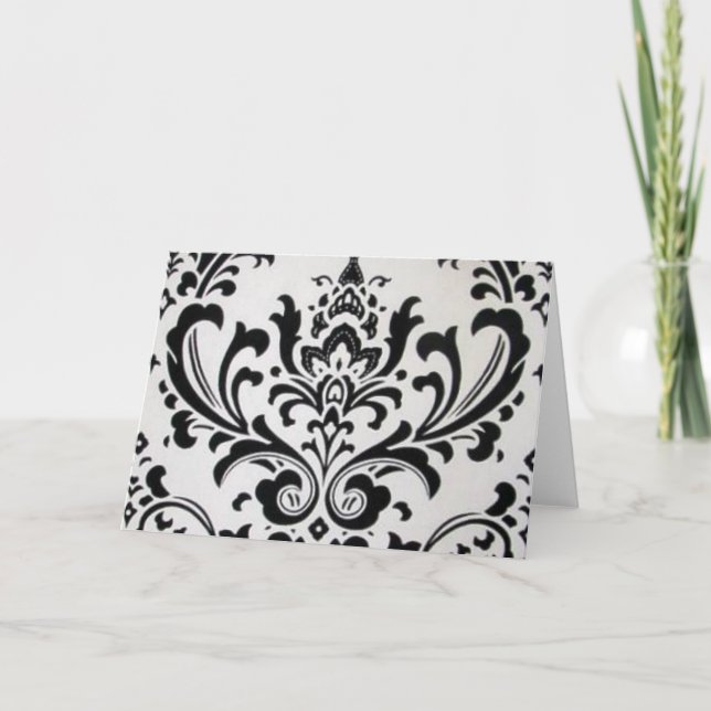 CARTÃO LUXERY PRETO E BRANCO (Frente)