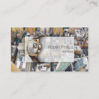 Cartão luxuoso do arranha-céus contínuo da cidade