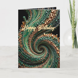 Cartão Luxury Abstract Celebration Card