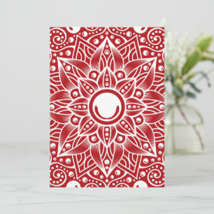 Cartão Luxury Mandala 15
