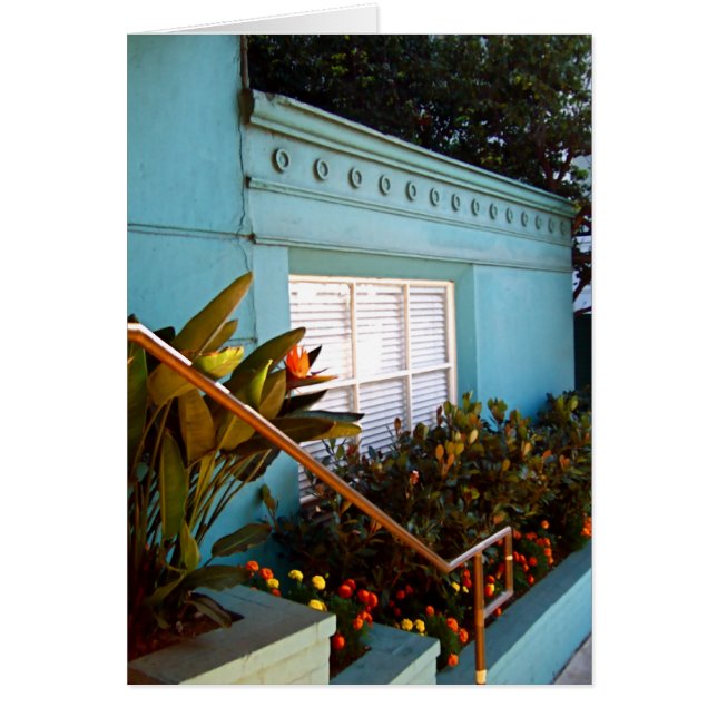 Cartão Luz da manhã em Papais noeis Monica, Califórnia (Frente)