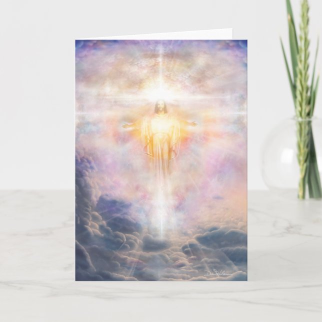Cartão Luz do cristo (Frente)