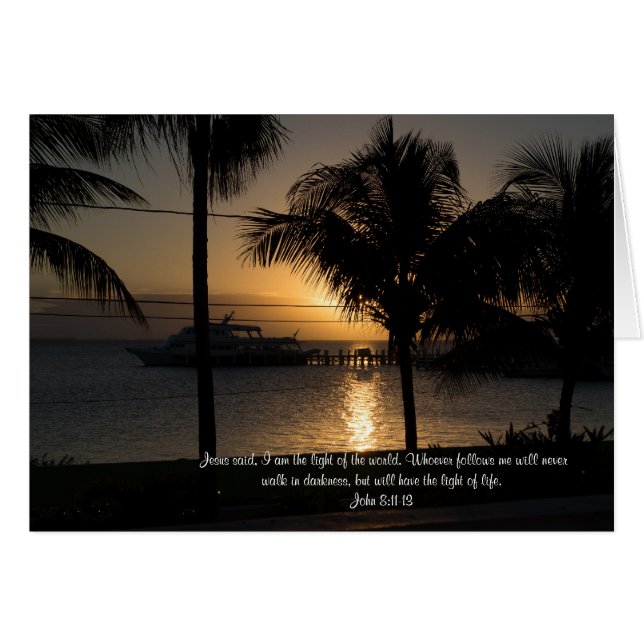 Cartão Luz do Mundo (Frente Horizontal)