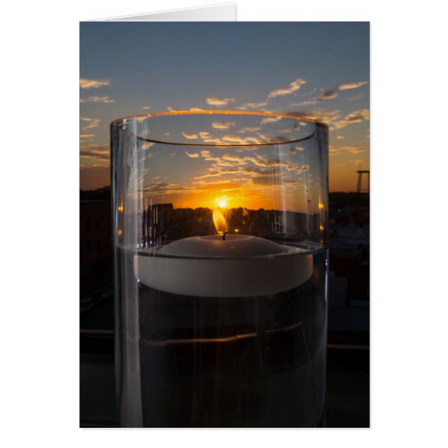 Cartão Luz do sol (Frente)